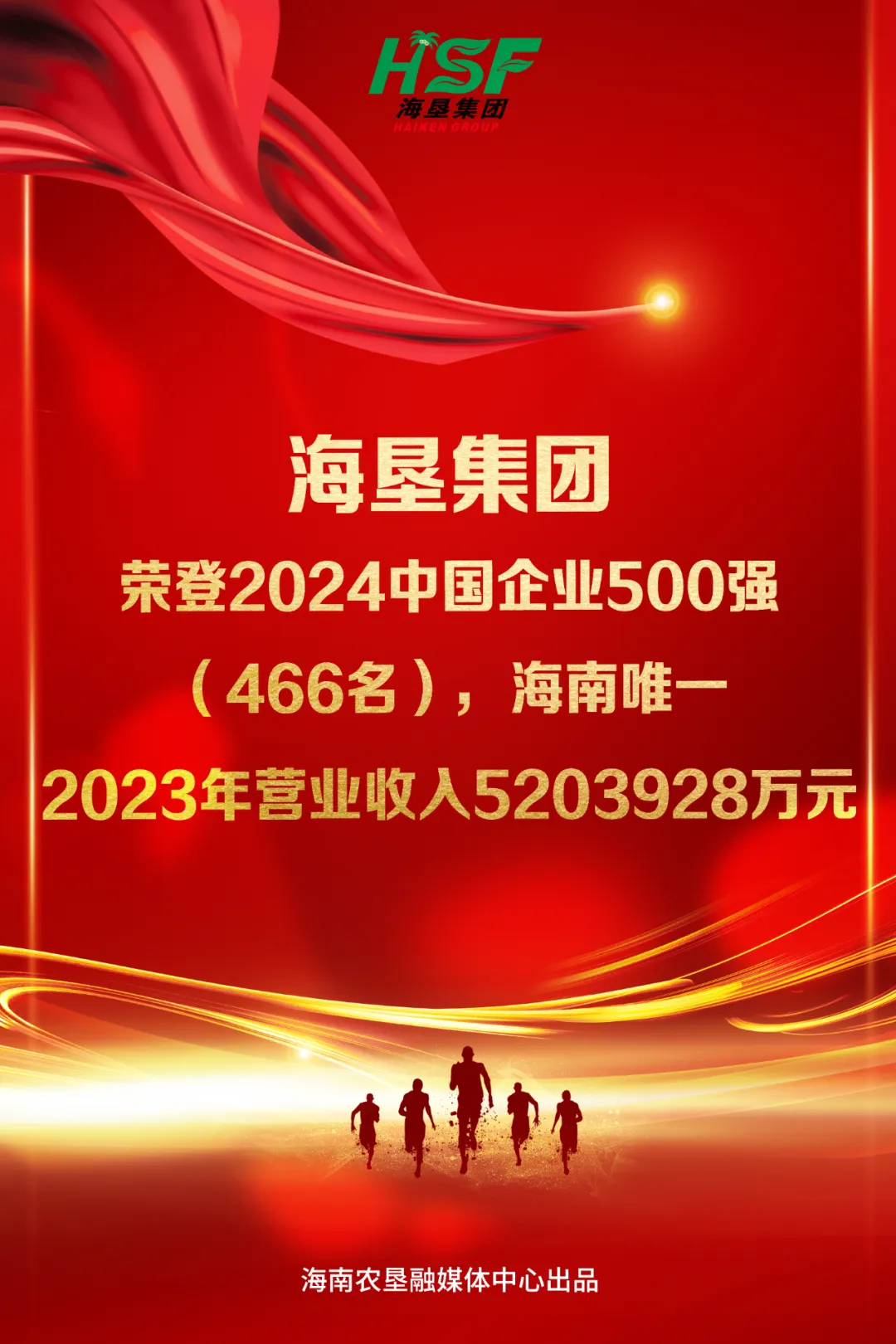 海墾集團(tuán)榮登2024中國(guó)企業(yè)500強(qiáng)